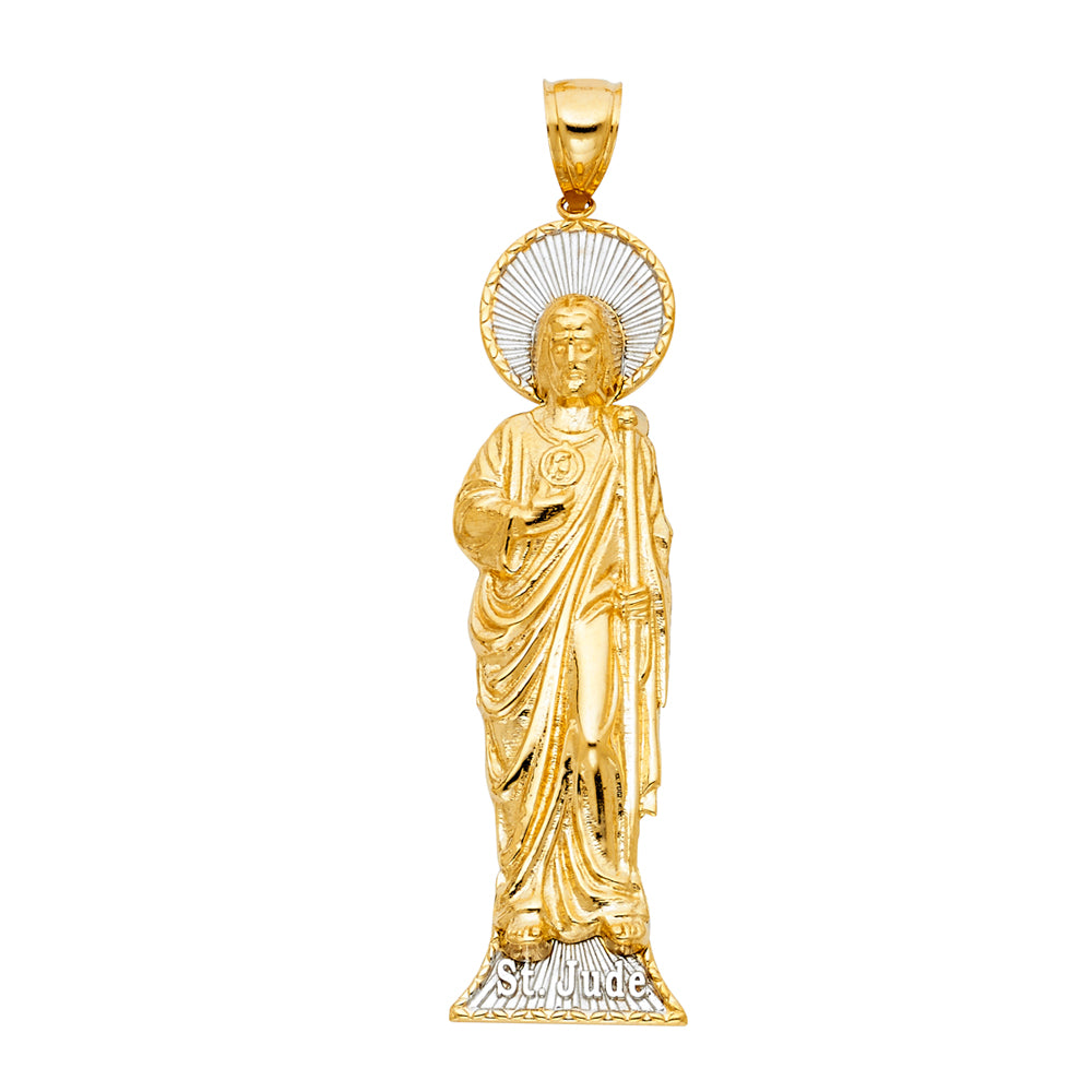 14K Yellow Gold Religious Pendant - PT1145