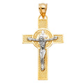 14K Yellow Gold Religious Pendant - PT1148