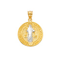14K Yellow Gold Religious Pendant - PT1155