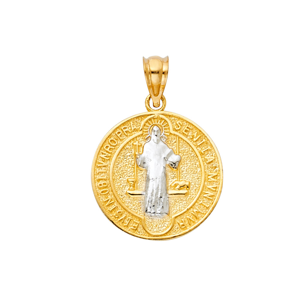 14K Yellow Gold Religious Pendant - PT1155