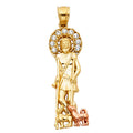 14K Yellow Gold Religious Pendant - PT1162