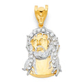 14K Yellow Gold Religious Pendant - PT1177