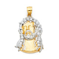 14K Yellow Gold Religious Pendant - PT1182