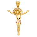 14K Yellow Gold Religious Pendant - PT1199