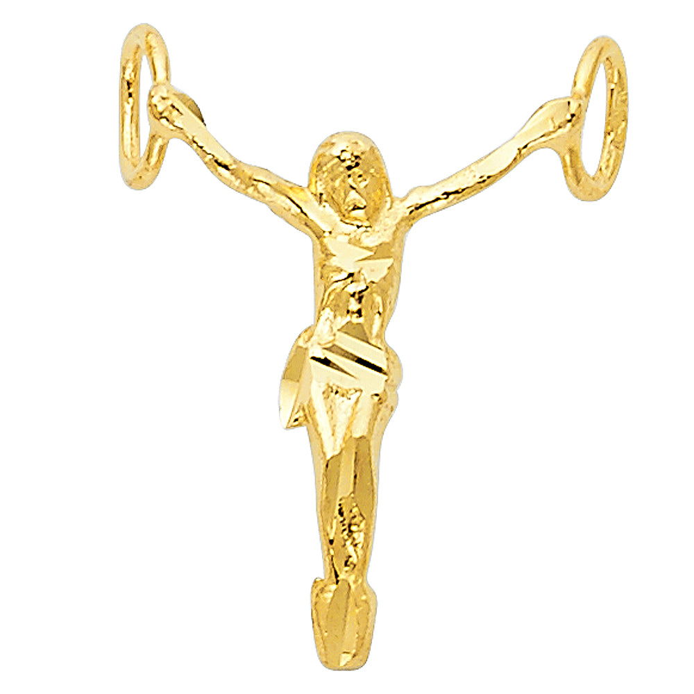 14K Yellow Gold Religious Pendant - PT1202