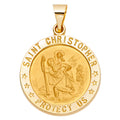 14K Yellow Gold Religious Pendant - PT1239