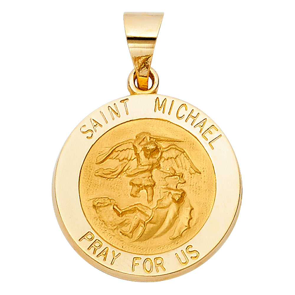 14K Yellow Gold Religious Pendant - PT1244