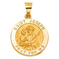14K Yellow Gold Religious Pendant - PT1245
