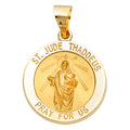 14K Yellow Gold Religious Pendant - PT1246