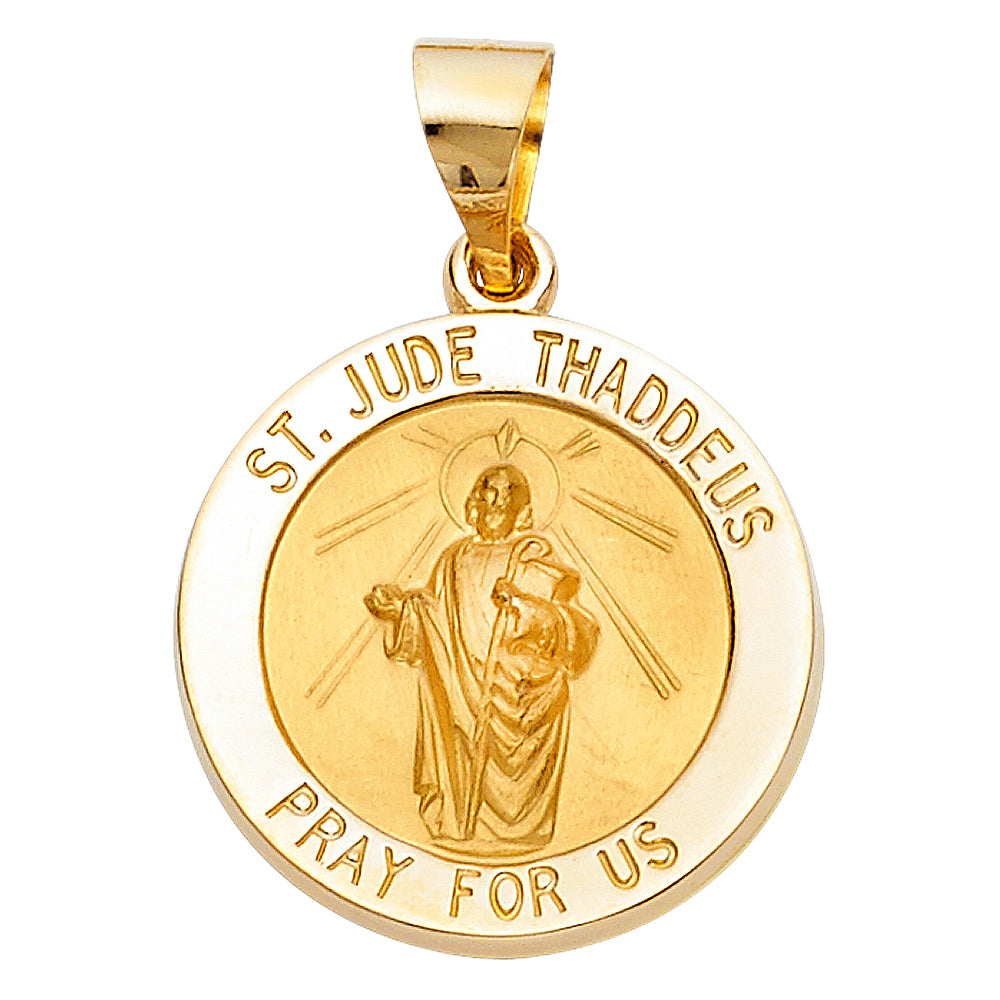 14K Yellow Gold Religious Pendant - PT1246