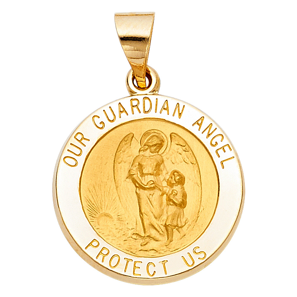 14K Yellow Gold Religious Pendant - PT1247