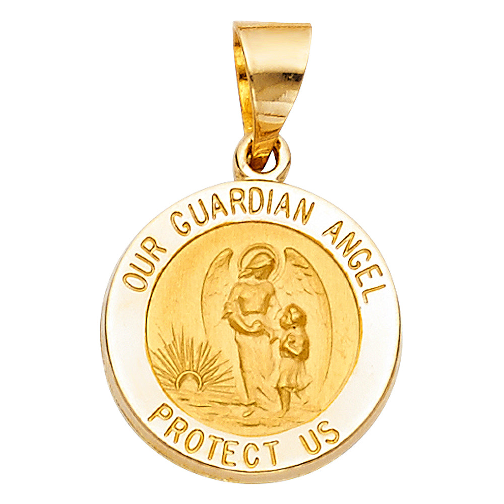 14K Yellow Gold Religious Pendant - PT1248