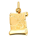 14K Yellow Gold Religious Pendant - PT1276
