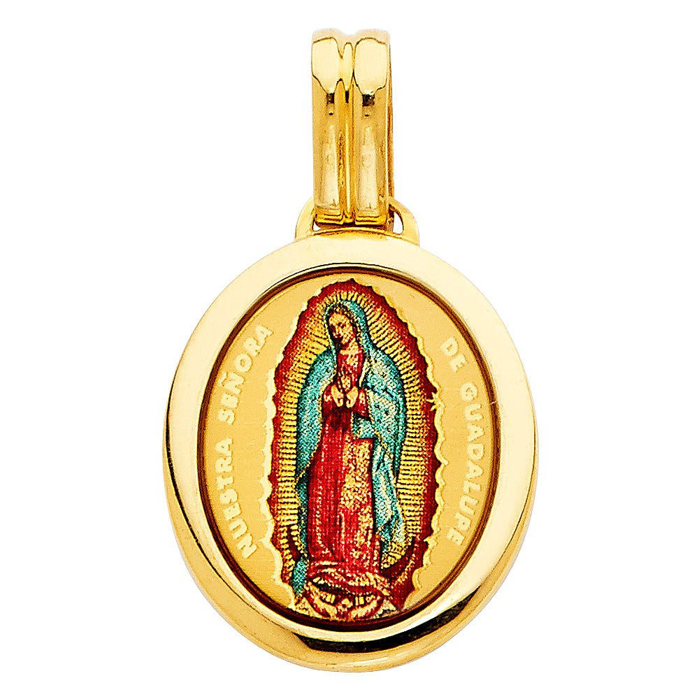 14K Yellow Gold Religious Pendant - PT1283