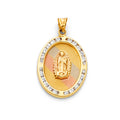 14K Yellow Gold Religious Pendant - PT1305