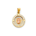 14K Yellow Gold Religious Pendant - PT1311