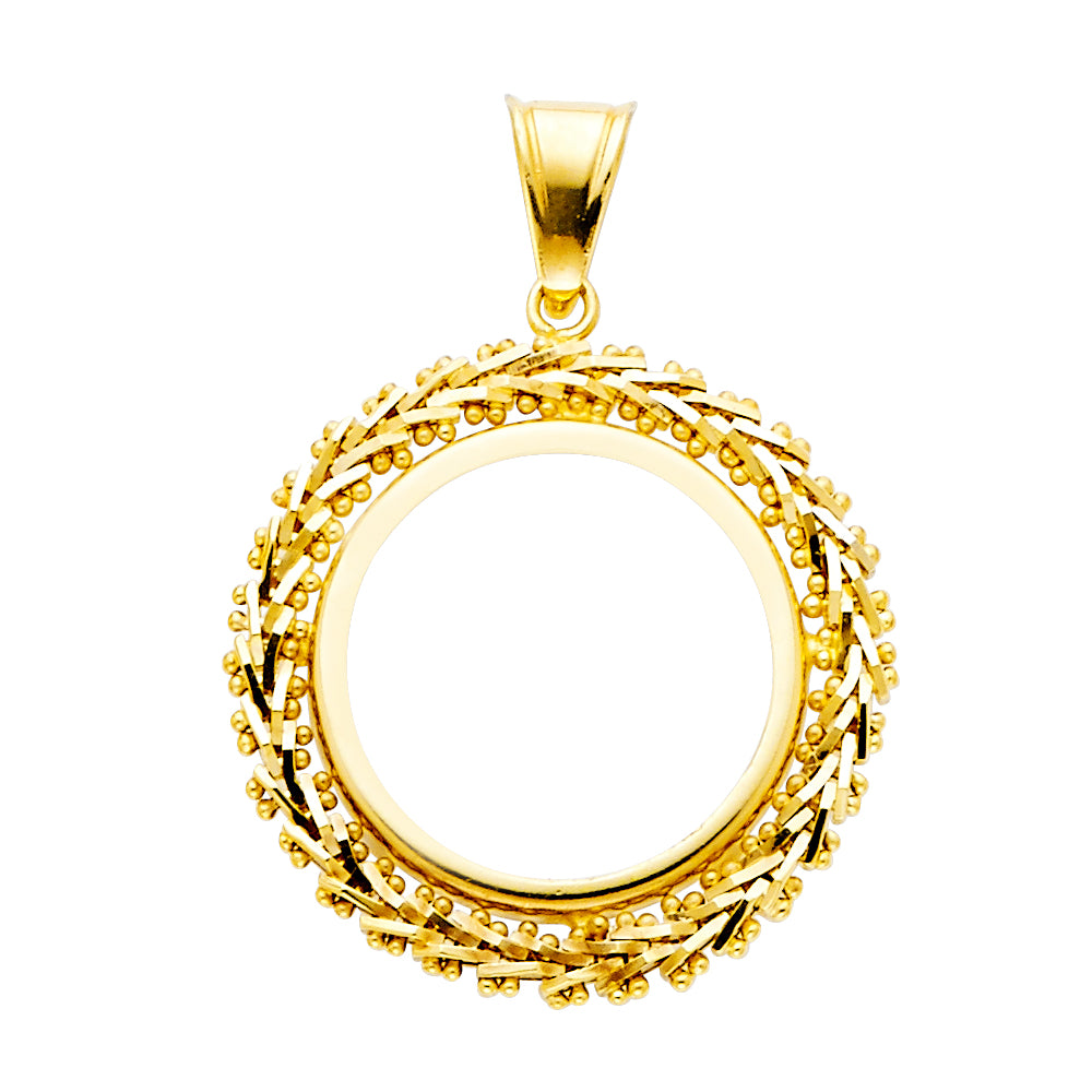 14K Yellow Gold Bola Set - PT1312