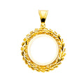 14K Yellow Gold Bola Set - PT1313