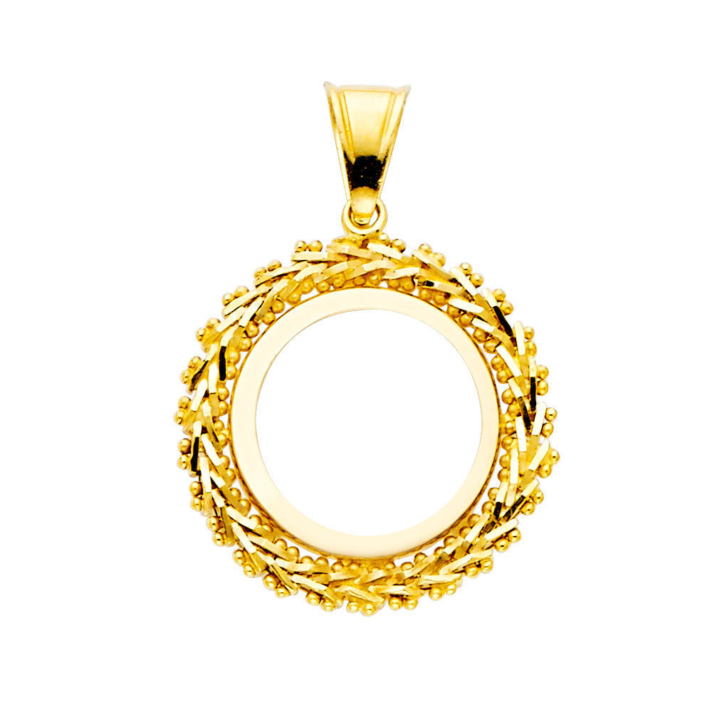 14K Yellow Gold Bola Set - PT1313