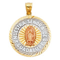 14K Yellow Gold Religious Pendant - PT1366