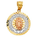 14K Yellow Gold Religious Pendant - PT1367