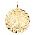 14K Yellow Gold Religious Pendant - PT1445