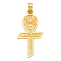 14K Yellow Gold Religious Pendant - PT1452