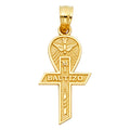 14K Yellow Gold Religious Pendant - PT1453
