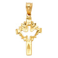 14K Yellow Gold Religious Pendant - PT1465