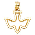 14K Yellow Gold Religious Pendant - PT1468