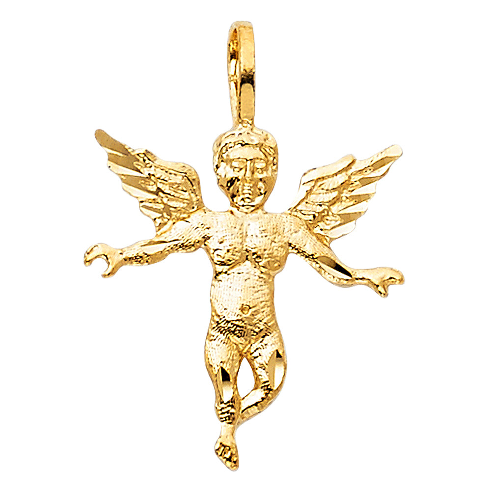 14K Yellow Gold Religious Pendant - PT1496