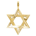 14K Yellow Gold Religious Pendant - PT1502
