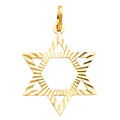 14K Yellow Gold Religious Pendant - PT1504