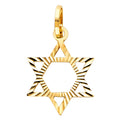 14K Yellow Gold Religious Pendant - PT1505