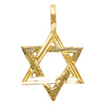 14K Yellow Gold Religious Pendant - PT1509