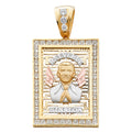 14K Yellow Gold Gun, Money & Animal Pendant - PT1512