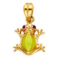 14K Yellow Gold Animal, Sea Life & Butterfly Pendant - PT1547