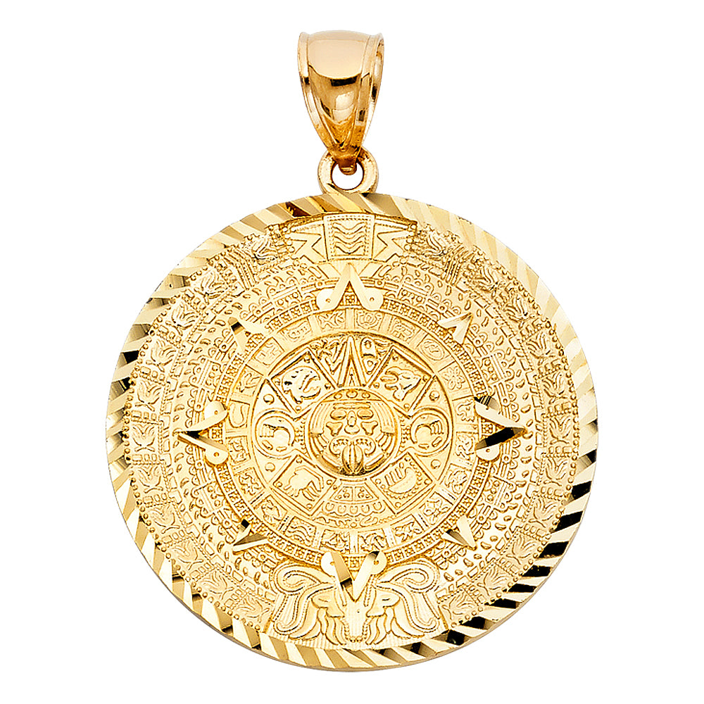 14K Yellow Gold Religious Pendant - PT1562