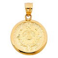 14K Yellow Gold Religious Pendant - PT1565