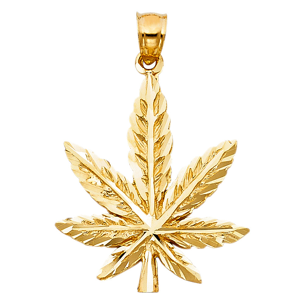 14K Yellow Gold Religious Pendant - PT1569