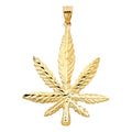 14K Yellow Gold Religious Pendant - PT1571