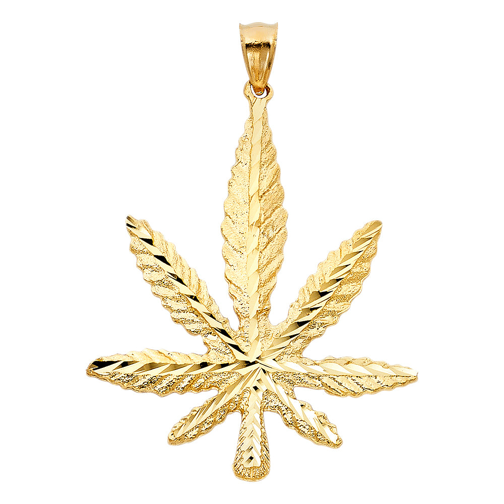 14K Yellow Gold Religious Pendant - PT1571