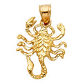 14K Yellow Gold Animal, Sea Life & Butterfly Pendant - PT1586