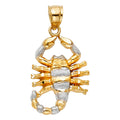 14K Yellow Gold Animal, Sea Life & Butterfly Pendant - PT1588