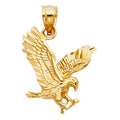 14K Yellow Gold Animal, Sea Life & Butterfly Pendant - PT1595