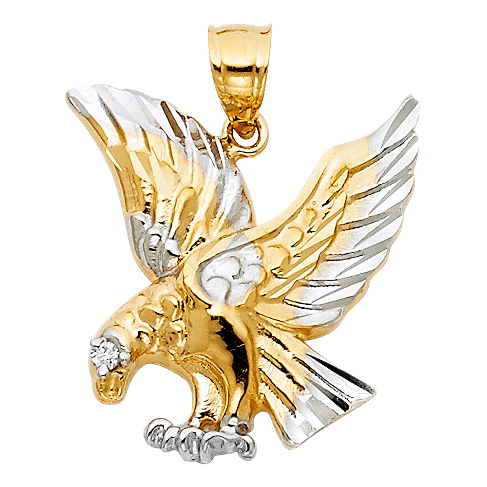 14K Yellow Gold Animal, Sea Life & Butterfly Pendant - PT1597