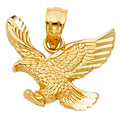 14K Yellow Gold Animal, Sea Life & Butterfly Pendant - PT1598