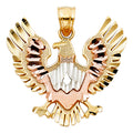 14K Yellow Gold Animal, Sea Life & Butterfly Pendant - PT1604