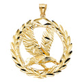 14K Yellow Gold Animal, Sea Life & Butterfly Pendant - PT1606