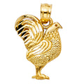 14K Yellow Gold Religious Pendant - PT1613